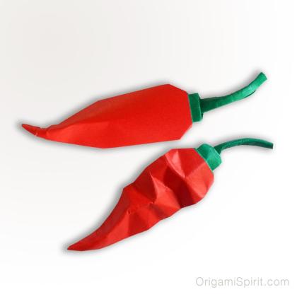 Origami Hot Pepper