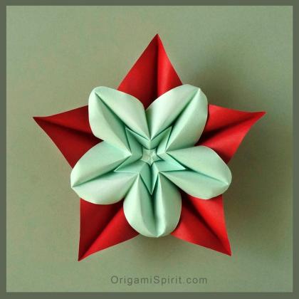 Origami Pentagonal Flower