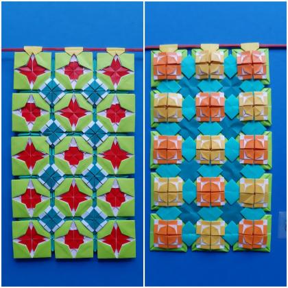 Teselacíón modular doble faz "Tutifruti"