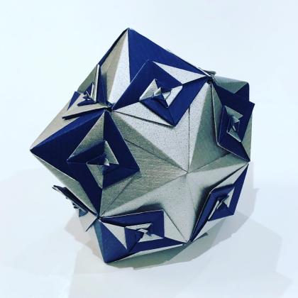 "Rhombase with a twist" 3D modular