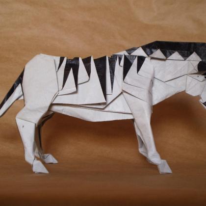 Zebra - Richard Galindo Flores Origamico