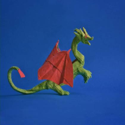 Dragon diagonal symmetry 