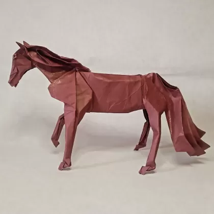 Origami horse